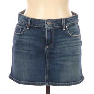 Paige Denim Jean Skirt‎ Malibu Mini Skirt 30